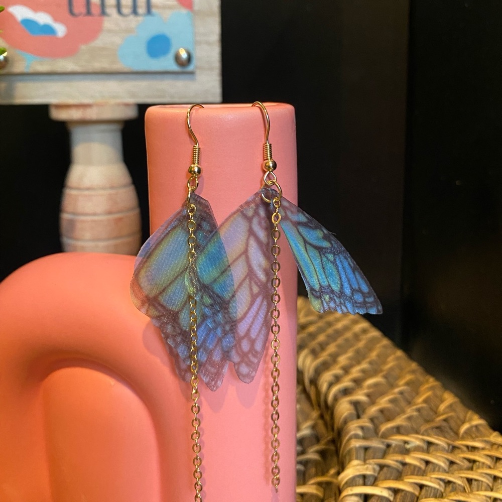 Butterfly Wing Earrings